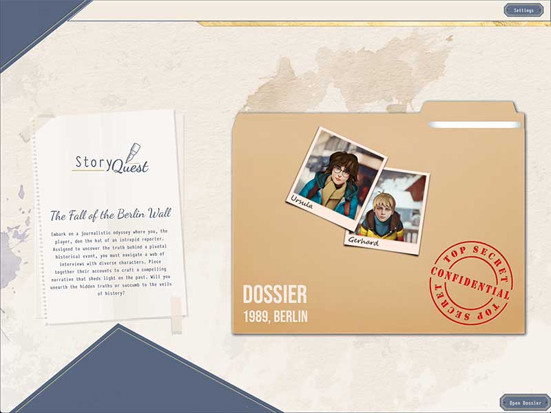 Story Quest: The Fall of the Berlin Wall